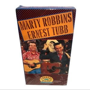 Country Music Classics - Marty Robbins  Ernest Tubb (VHS, 1992) Factory Sealed